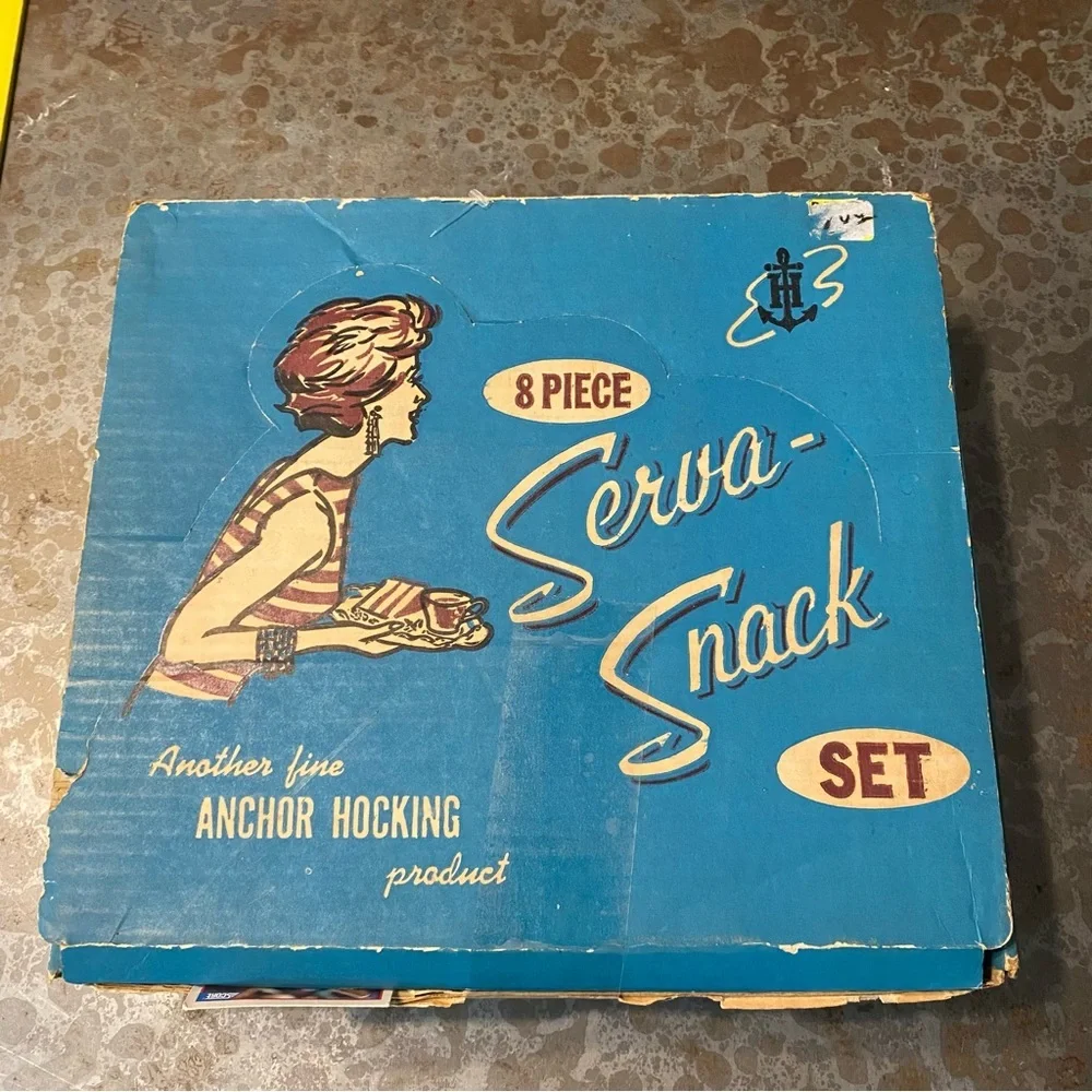 Anchor Hocking vintage serva